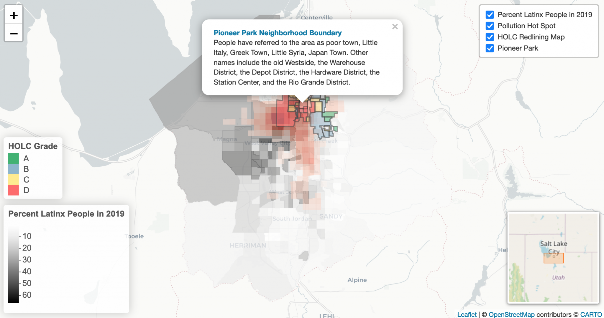 SLC's Latinx Population, Environmental Racism A West Side Story, Past